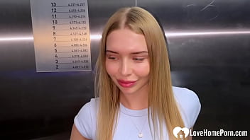 Blondie enjoying my cock