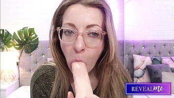 Revealme italian milf's intense dildo sucking ass fingering & explosive dildo ride