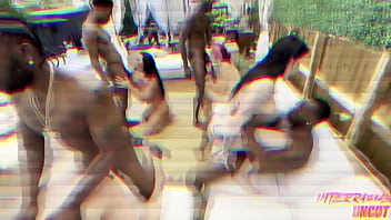 All bbc interracial backyard orgy