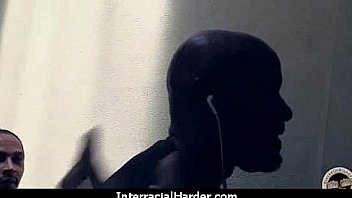 Fingering high heels slut interracial black white couple porno 12