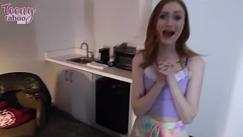 Gorgeous scarlet rides stepdad sethbrogan's lucky af