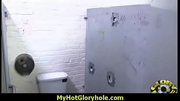Interracial white lady confesses her sins at gloryhole 12