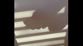 It's winter and the morning sun is low on the horizon pervy papifachero got up to get some more coffee and noticed some