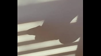 It's winter and the morning sun is low on the horizon pervy papifachero got up to get some more coffee and noticed some