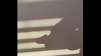 It's winter and the morning sun is low on the horizon pervy papifachero got up to get some more coffee and noticed some