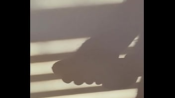 It's winter and the morning sun is low on the horizon pervy papifachero got up to get some more coffee and noticed some