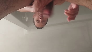 Hot guy brushing his teeth with very hot