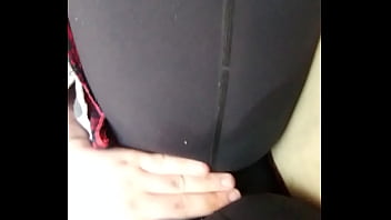 Sissy Wetting Yoga Tights And Rubbing thumbnail
