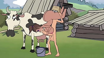 Fuckerman series the train took us to a russian village with some interesting sexy people in it