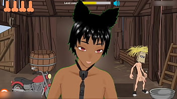 Fuckerman series the train took us to a russian village with some interesting sexy people in it