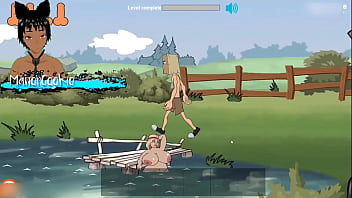 Fuckerman series the train took us to a russian village with some interesting sexy people in it