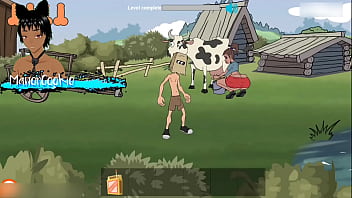 Fuckerman series the train took us to a russian village with some interesting sexy people in it