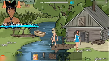 Fuckerman series the train took us to a russian village with some interesting sexy people in it