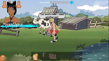 Fuckerman series the train took us to a russian village with some interesting sexy people in it