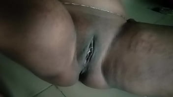 Giving my tit some pleasure