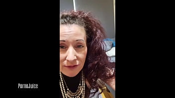 Classy posh british milf scarlet swallows black cock cum