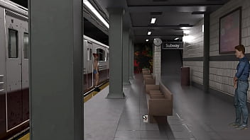 I fucked this whore near the trash can for a can of soda 3d hentai kink maker