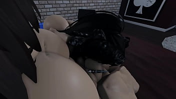 Slutty roblox girl fucked to shreds