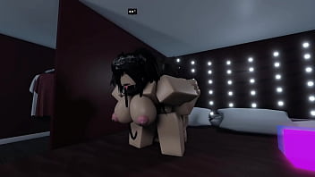 Slutty roblox girl fucked to shreds