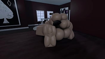 Slutty roblox girl fucked to shreds