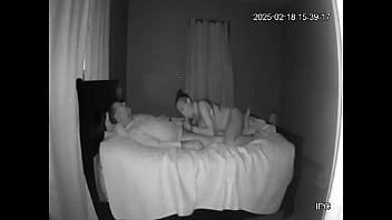 Cheating hubby enjoys himself