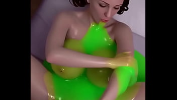 Green gummi liquidskin atomica universe