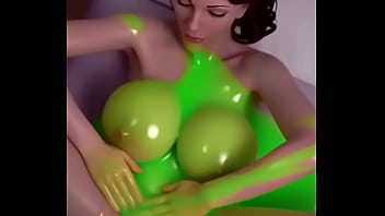 Green gummi liquidskin atomica universe