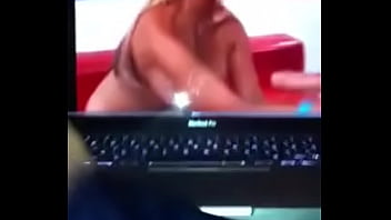 Big cock playing with