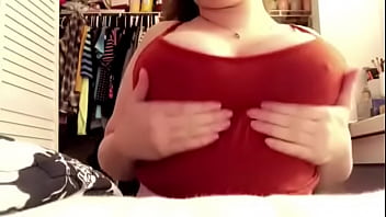 Drop Beatiful Tits In Red thumbnail