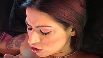 Boob cruz busty latina eats ass and gets tits and throat fucked