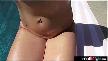 Hot sex scene action with horny cute gf movie 22