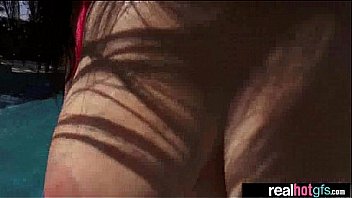 Hot sex scene action with horny cute gf movie 22