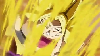 Caulifla transformandose en ssj