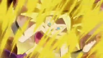 Caulifla transformandose en ssj