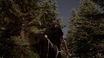 Wife almost caught having sex in public