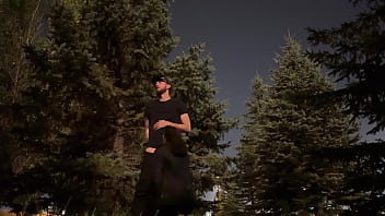 Wife almost caught having sex in public