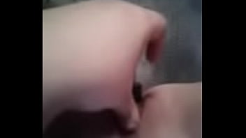 Toy oil bottle making me cum