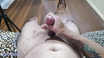 Malik drago9 handjob black cock huge cumshot