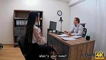 Loan4k asandra dewy begged a loan and her pussy passed the test