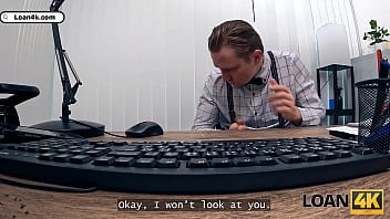 Loan4k asandra dewy begged a loan and her pussy passed the test