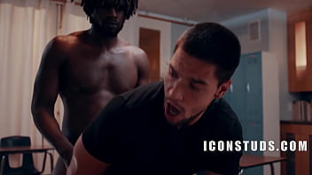 Black Teacher Fucks His Hunky Student To Prepare His Mind For Sats thumbnail