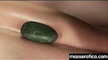 Teen eats milf pussy at oily threesome 1