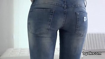 Fervent teenie gives head in pov and gets slim slit banged