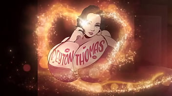 Getting strapped by my big titty bestie