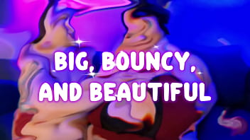 Getting strapped by my big titty bestie