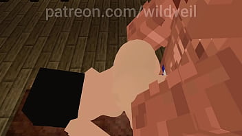 Ricardo fucks petite girl video game