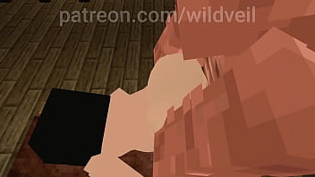 Ricardo fucks petite girl video game