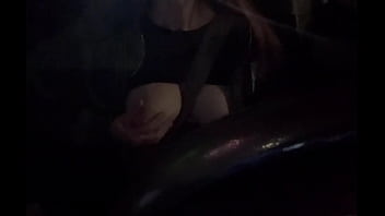 European stepmom artemisia love big boobs seduction in the car