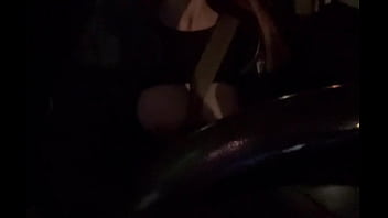 European stepmom artemisia love big boobs seduction in the car