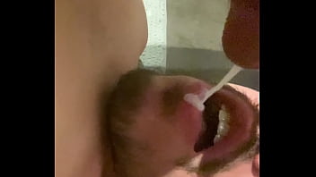 Filling My Mouth With Cum And Swallowing thumbnail